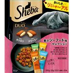 【ペット用】マース ジャパン リミテッド シーバ デュオ 成猫用 贅沢シーフード味セレクション 200g（20g×10袋）