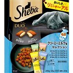 【ペット用】マース ジャパン リミテッド シーバ デュオ 成猫用 クリーミーミルク味セレクション 200g（20g×10袋）