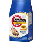 【ペット用】ペットライン メディファス ドライ 避妊・去勢後のケア 子ねこから10歳まで チキン＆フィッシュ味 1.41kg（235g×6袋）