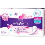 P＆G ウィスパー 1枚2役Wガード 15cc さわやかな香り お得パック 66枚