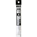 ぺんてる【ゲルインキボールペン替芯】エナージェルリフィル 1.0mm 黒 XLR10ーA