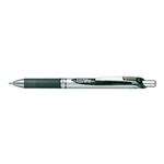 ぺんてる ゲルインキボールペン ノック式エナージェル 1.0mm（シルバー軸 黒）