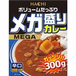 ハチ食品 メガ盛りカレー 辛口 300g