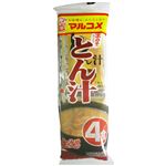 マルコメ即席味噌汁とん汁 4食