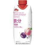 森永乳業 サプリメントウォーター 鉄分 香るもも水 330ml