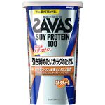明治 ザバス ソイプロテイン100 ミルクティー風味 224g