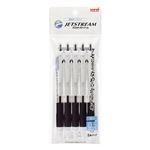 三菱鉛筆 ジェットストリームボールペン 0.5mm 黒 SXN-150-05-5P