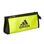 三菱鉛筆 アディダス ソフトペンケース ダブルポケット（黄黒）