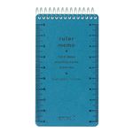 デザインフィル ルーラーメモ S 青