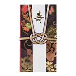 デザインフィル 金封247 結婚祝 打掛柄 黒