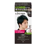 マンダム LUCIDO（ルシード）ワンプッシュケアカラー ライトブラック 1個