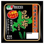 マルキン食品 元気納豆昆布タレ付き 40g×3