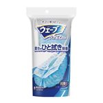ユニ・チャーム ウェーブ ハンディワイパー 本体 ブルー 1セット（ホルダー1本+シート1枚）