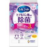 ユニ・チャーム シルコット 除菌ウエットティシュ アルコールタイプ つめかえ用 120枚（40枚×3個）