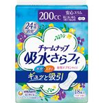 ユニ・チャーム チャームナップ 吸水さらフィ 特に多い時も1枚で安心用 パウダーの香り 18枚入