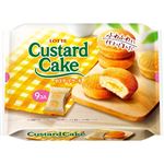 ロッテ カスタードケーキ パーティーパック 9個入