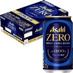 【ケース販売】アサヒビール アサヒゼロ ブリューゼロ製法（ノンアルコール）350ml×24