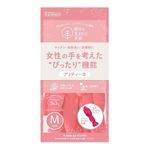 ダンロップホームプロダクツ 樹から生まれた手袋 プリティーネ Mサイズ レッド