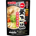 ダイショー 名店監修 鍋スープ 天下一品京都鶏白湯味ST 700g