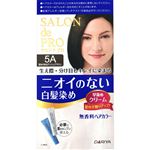 ダリヤ サロンドプロ 無香料ヘアカラー 早染めクリーム 5A 深みのあるアッシュブラウン 1個
