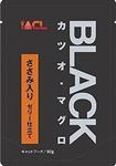 ★【ペット用】イトウ＆カンパニー ブラックパウチ カツオマグロ ささみ入りゼリー仕立て 80g