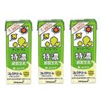 キッコーマン 特濃調製豆乳 200ml×3