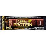アサヒグループ食品 1本満足バー プロテイン ブラック 1本
