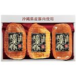 【夏ギフト】【島内送料当社負担】【8／11（月）以降配送】【592】オキハム琉美豚ハムギフト（T-36）約1.2kg