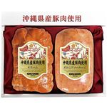【夏ギフト】【島内送料当社負担】【8／11（月）以降配送】【587】オキハム沖縄県産豚肉ハムギフト（MB）約0.8kg