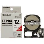 キングジム テプラ PROテープカートリッジ 白ラベル テープ幅 12mm SS12KL