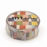 カモ井加工紙 mt 1P モザイク・グレイッシュ