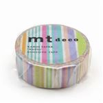 カモ井加工紙 mt 1P マルチボーダー・パステル