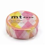 カモ井加工紙 mt 1P 三角とダイヤ・ピンク