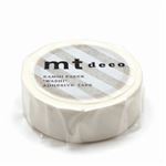 カモ井加工紙 mt 1P ストライプ・ホワイト