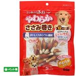 【ペット用】マルカン ゴン太のほねっこ やわらかささみ巻き Sサイズ 65g