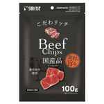 【ペット用】マルカン こだわリッチ ビーフ チップス 100g