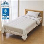 HOME COORDY 春・夏・秋まで長～く使えるリバーシブルコールド肌掛ふとん グレージュ シングル