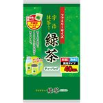日本茶販売 ファミリーサイズ 宇治抹茶入り緑茶ティーバッグ 160g（40袋入）