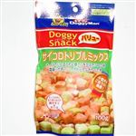 【ペット用】ドギーマンハヤシ ドギースナック バリュー サイコロトリプルミックス 100g