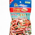 【ペット用】ドギーマンハヤシ ドギースナック バリュー ササミと緑黄色野菜 80g
