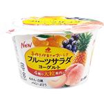 北海道乳業 フルーツサラダヨーグルト 130g