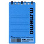 マルマン エムメモ 6mm横罫ブルー（青）A7・50枚