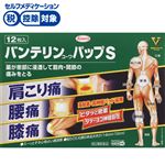 ◆ 【第2類医薬品】興和 バンテリンコーワ パップS 12枚