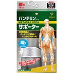 興和 バンテリンコーワサポーター 腰用 シャイニンググレー ゆったり大きめLLサイズ 男女兼用 1枚