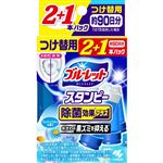 小林製薬 ブルーレットスタンピー 除菌 つけ替用 フレッシュコットンの香り 28g×3本