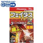 ◆ 【第2類医薬品】久光製薬 フェイタス Zαジクサス 温感 14枚