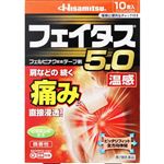 ◆ 【第2類医薬品】久光製薬 フェイタス5.0温感 10枚