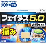 ◆ 【第2類医薬品】久光製薬 フェイタス5.0 大判サイズ 20枚