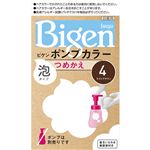 ホーユー ビゲン ポンプカラー つめかえ 4 ライトブラウン 1個