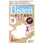 ホーユー ビゲン ポンプカラー つめかえ 4P ピュアブラウン 1個